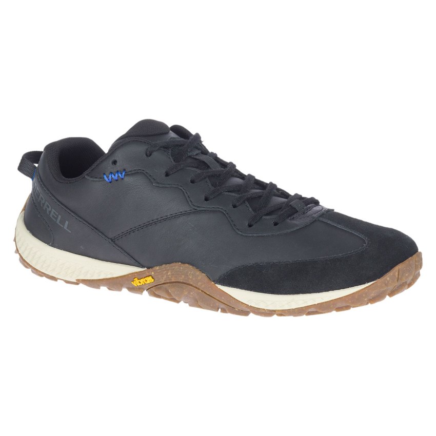 Chaussure Trail Merrell Glove 6 Leather Noir Homme | P.A.FJXJ